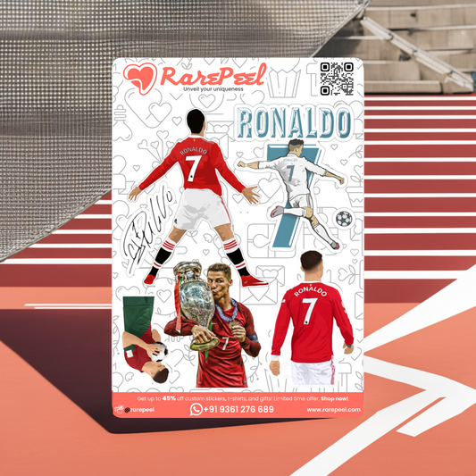 Legendary Kick: Rolando Mini Football Player Sticker Sheet | RarePeel